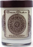 Prabhuji's Gifts - Soy Chakra Candle (10.5oz) - Crown- [Sahasrara] (Lotus Flower)