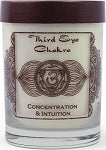 Prabhuji's Gifts - Soy Chakra Candle (10.5oz) - Third Eye - [Ajna] (Indian Jasmine)