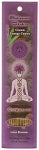 Prabhuji's Gifts Chakra Incense - Crown (Sahasrara) - 10 Stick