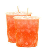 Rose Crystal Journey Traditional Votive Candles [ 2 ]