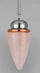 Rose Quartz Teardrop W/ Copper Energy Ring