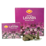 Sandesh (SAC) Cone Incense - Lavender