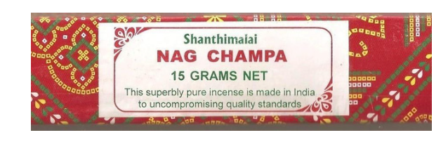 Shanthimalai Red Nag Champa Incense (15G Box)