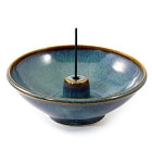 Shoyeido Ceramic 4.5" Round Incense Burner - Hazel