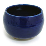 Shoyeido Ceramic Hand thrown Incense Bowl - Cobalt Blue