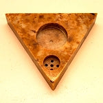 Soaptsone Triangle Plate - 2.5" Mini Burner Stick & Cone