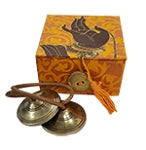 Solid Brass Ting-sha - Classic Brass 1.5" w/ Decorative Box