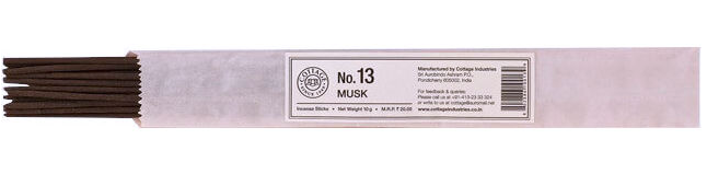 Sri Aurobindo Ashram Incense - #13 Musk