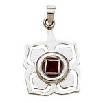 Sterling Silver Chakra Pendant - Root Chakra