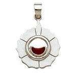 Sterling Silver Chakra Pendant - Sacral
