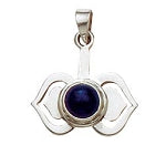 Sterling Silver Chakra Pendant - Third Eye