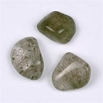Tourmlinated Quartz Tumbled & Polished Crystal