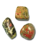Unakite Jasper Tumbled & Polished Crystal