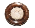 Wooden Incense Burner - Stone Lotus in Wood