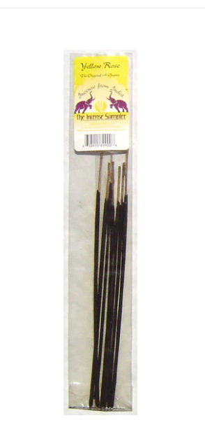 Incense From India (Primo) Yellow Rose Incense Sticks
