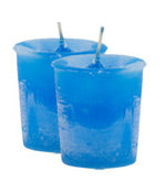 Ylang Ylang Crystal Journey Traditional Votive Candles [ 2 ]