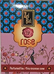 Zed Black Perfumed Backflow Incense Cones Rose-Rosa [10 cones]