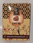 Zed Black Perfumed Backflow Incense Cones Sandal Sandalo - [10 Cones]