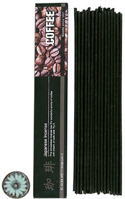 Baieido Coffee Incense Smokeless (Imagine Series) 40 Sticks + holder