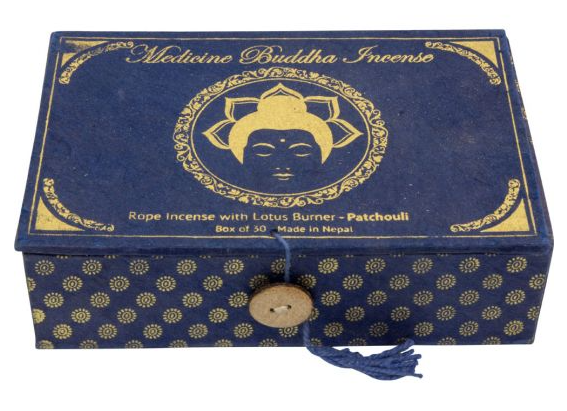 Medicine Buddha Tibetan Rope Incense - 30 Ropes - Patchouli