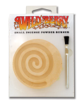 Wild Berry Incense Powder Burner Spiral Design (Small) Wildberry